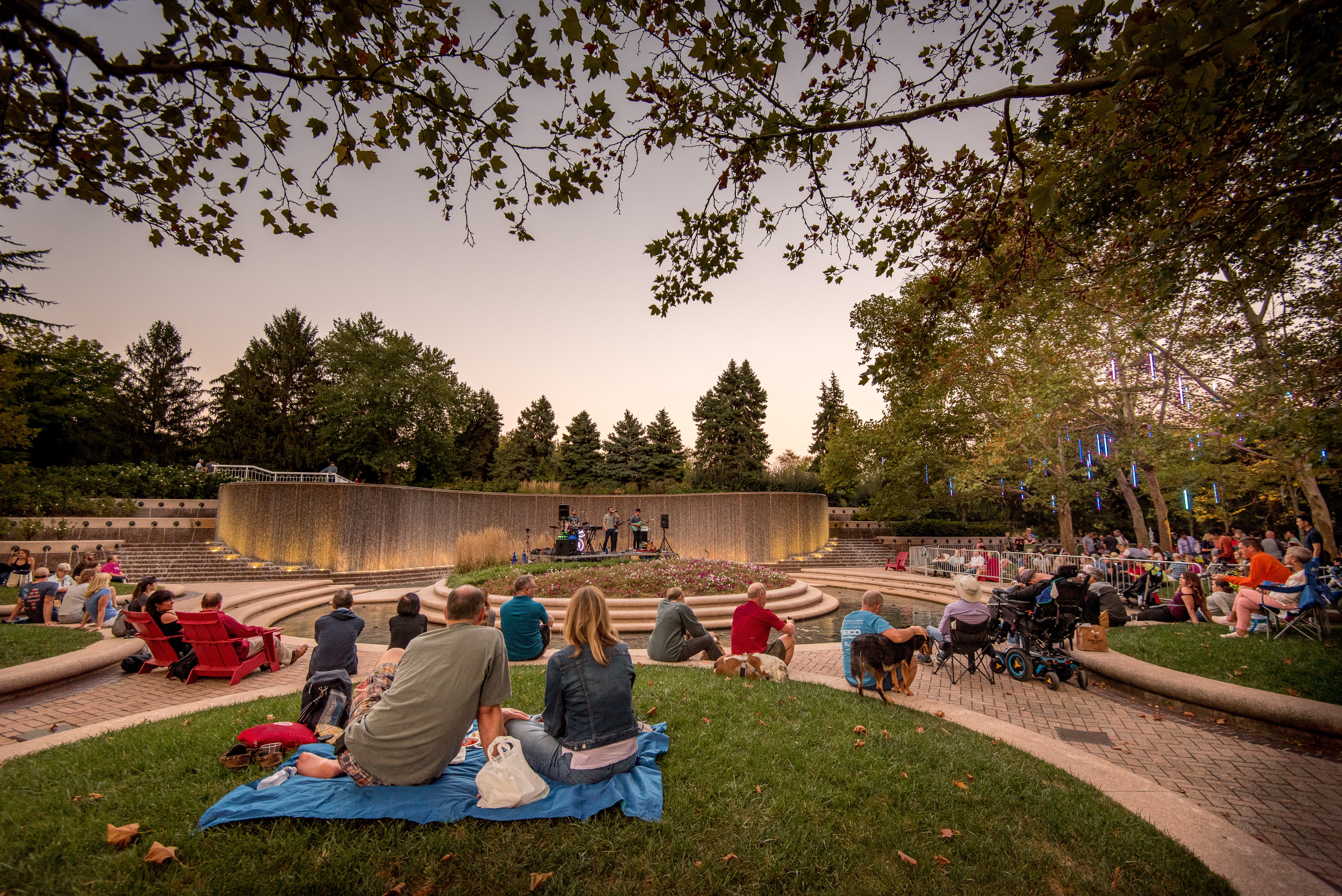 Enjoy outdoor community events in the local area